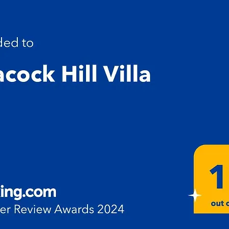 Peacock Hill Villa